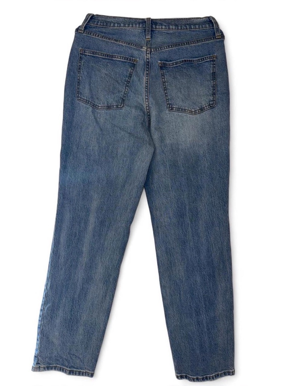 Universal Thread Light Blue Denim Jeans with Brown Stitching. Size 6S - Picture 3 of 8